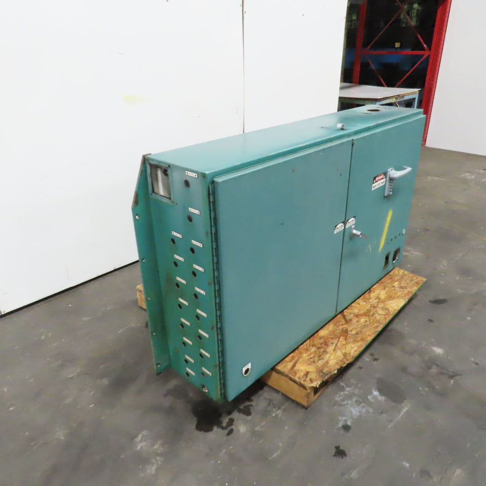 36" x 60" x 12" Double Door Wall Mount Electrical Enclosure W/Backplate
