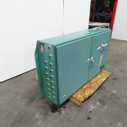 36" x 60" x 12" Double Door Wall Mount Electrical Enclosure W/Backplate
