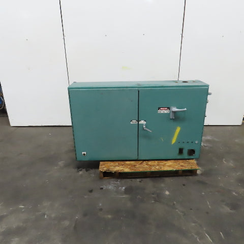 36" x 60" x 12" Double Door Wall Mount Electrical Enclosure W/Backplate
