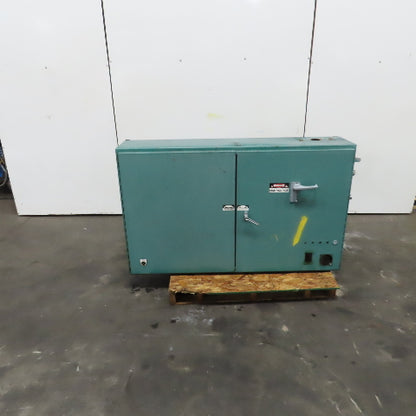 36" x 60" x 12" Double Door Wall Mount Electrical Enclosure W/Backplate
