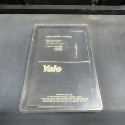 2000 Yale 0S030 3000 Lbs Capacity Order Picker Stand Up Electric Forklift 24V