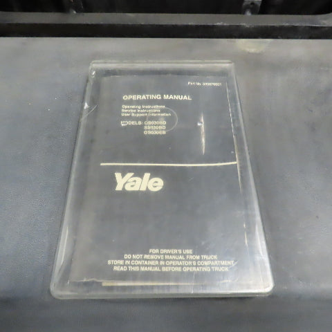 2000 Yale 0S030 3000 Lbs Capacity Order Picker Stand Up Electric Forklift 24V