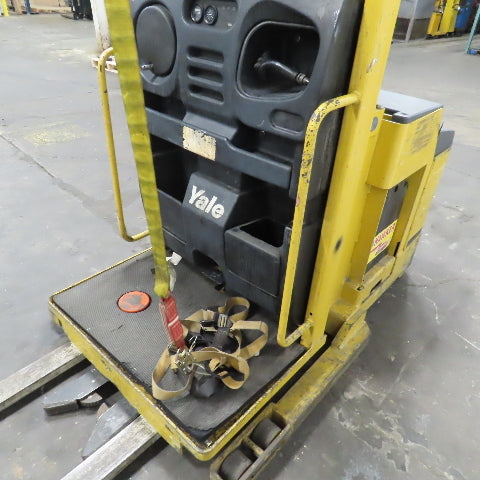 2000 Yale 0S030 3000 Lbs Capacity Order Picker Stand Up Electric Forklift 24V