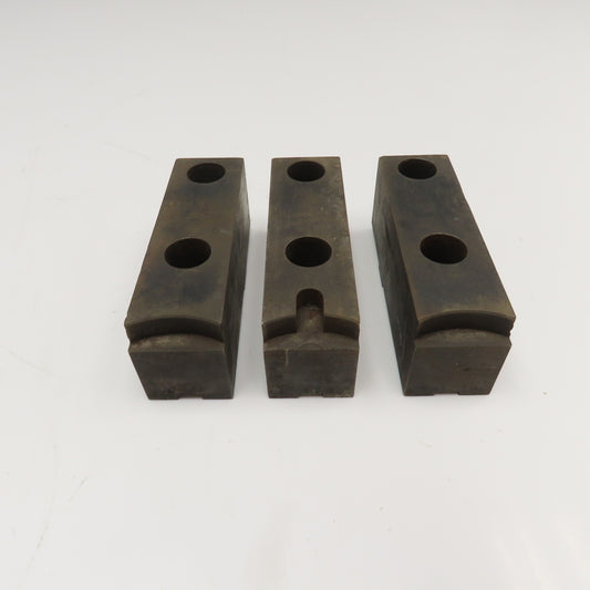 CL315CJ 5-15/16" x 1-3/4" Workholding Lathe Jaw Tongue Groove Set Of 3