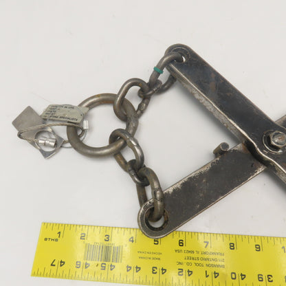 LMHE 400Lbs WLL 16" OAL Load Lifting Tongs Scissor Hook