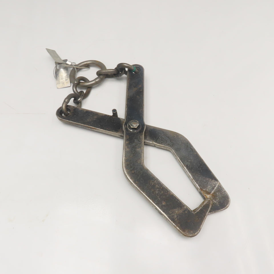 LMHE 400Lbs WLL 16" OAL Load Lifting Tongs Scissor Hook
