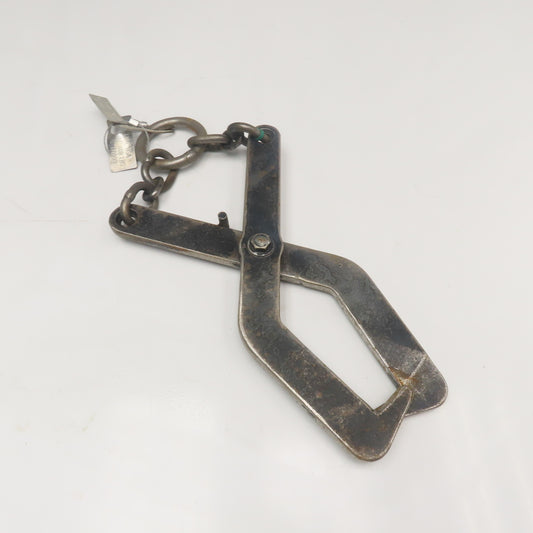 LMHE 400Lbs WLL 16" OAL Load Lifting Tongs Scissor Hook