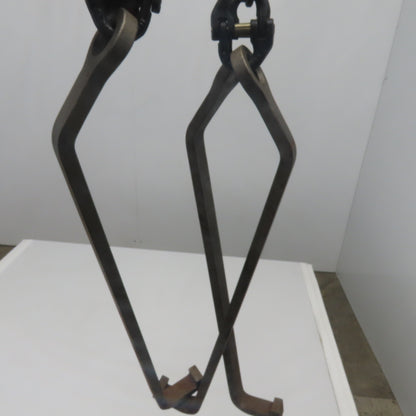 Carl Stahl Size 9/32G 8 3 Leg Lifting Hook 3'6" Reach 60° 300LBS. Limit
