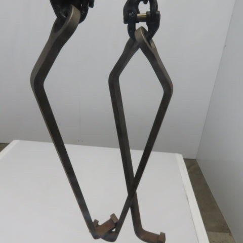 Carl Stahl Size 9/32G 8 3 Leg Lifting Hook 3'6" Reach 60° 300LBS. Limit