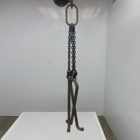 Carl Stahl Size 9/32G 8 3 Leg Lifting Hook 3'6" Reach 60° 300LBS. Limit