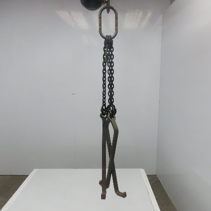 Carl Stahl Size 9/32G 8 3 Leg Lifting Hook 3'6" Reach 60° 300LBS. Limit