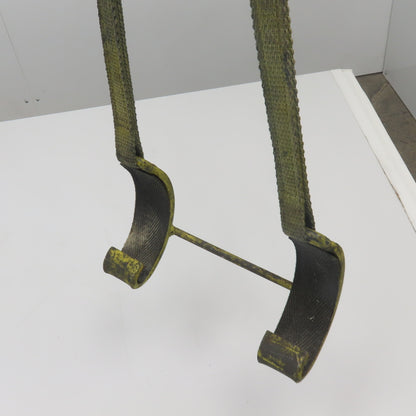 100Lbs Vertical Load Plate Offset Lifting Hook Strap 48"