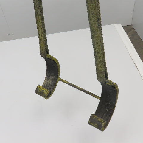 100Lbs Vertical Load Plate Offset Lifting Hook Strap 48"