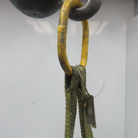 100Lbs Vertical Load Plate Offset Lifting Hook Strap 48"