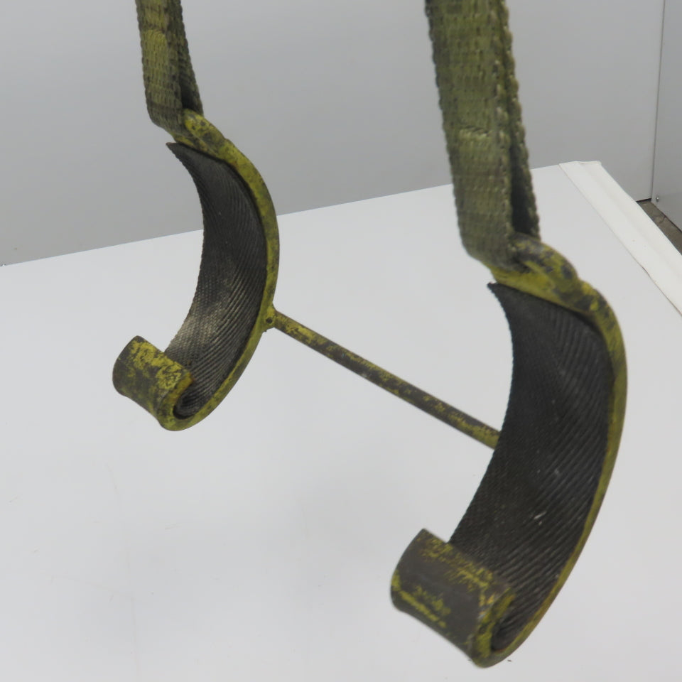 100Lbs Vertical Load Plate Offset Lifting Hook Strap 48"