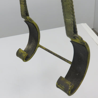 100Lbs Vertical Load Plate Offset Lifting Hook Strap 48"