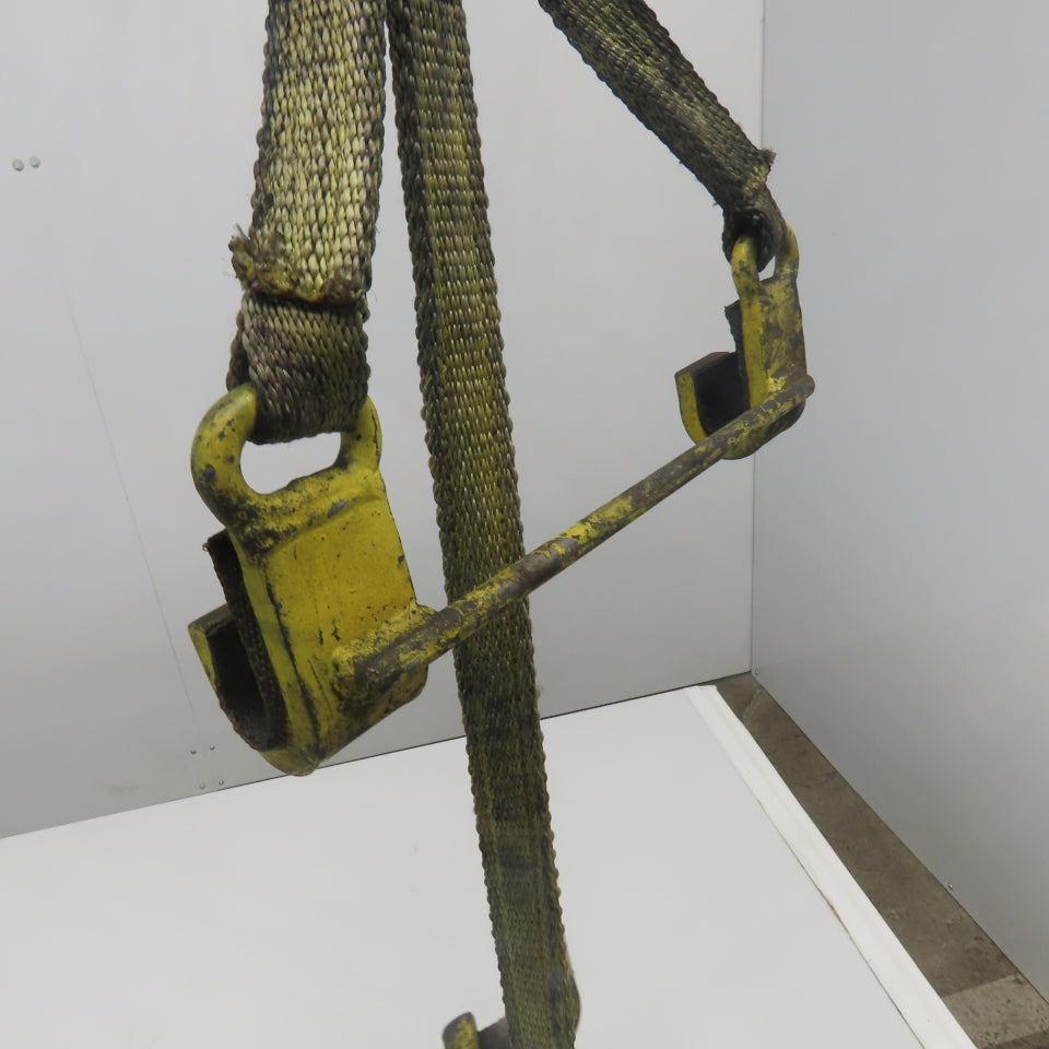 100Lbs Vertical Load Plate Offset Lifting Hook Strap 48"