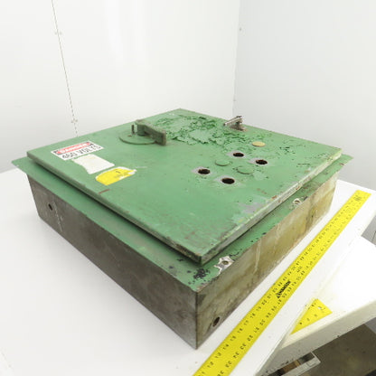 28" x 27" x 8" Wall Mount Electrical Enclosure W/Back Plate