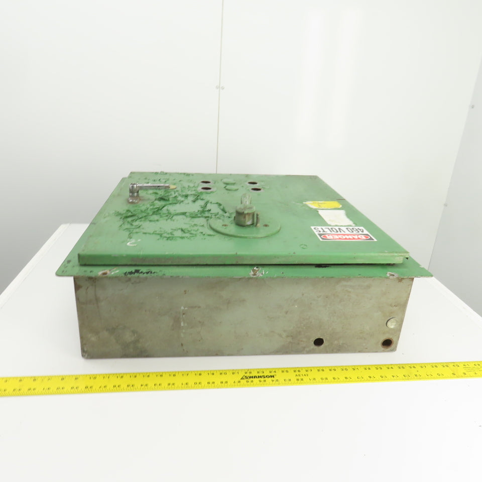28" x 27" x 8" Wall Mount Electrical Enclosure W/Back Plate