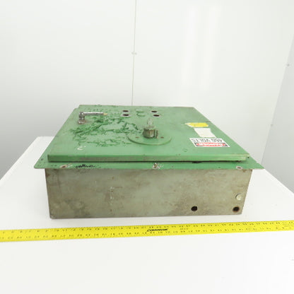 28" x 27" x 8" Wall Mount Electrical Enclosure W/Back Plate