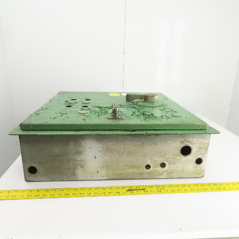 28" x 27" x 8" Wall Mount Electrical Enclosure W/Back Plate