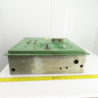 28" x 27" x 8" Wall Mount Electrical Enclosure W/Back Plate