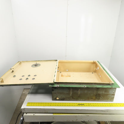 28" x 27" x 8" Wall Mount Electrical Enclosure W/Back Plate