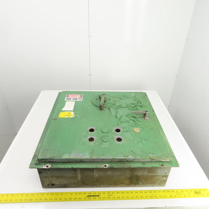 28" x 27" x 8" Wall Mount Electrical Enclosure W/Back Plate