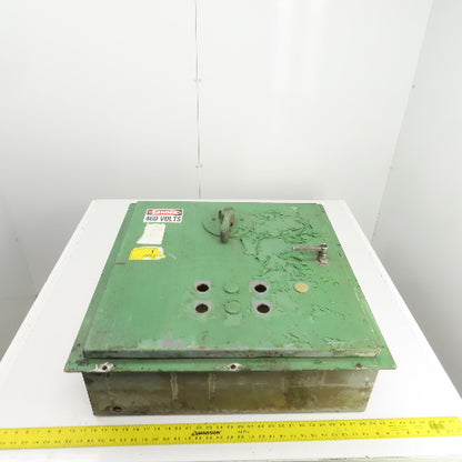 28" x 27" x 8" Wall Mount Electrical Enclosure W/Back Plate