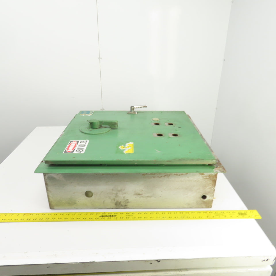28" x 27" x 8" Wall Mount Electrical Enclosure W/Back Plate