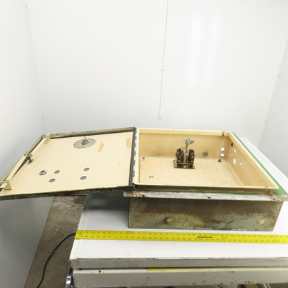 28" x 27" x 8" Wall Mount Electrical Enclosure W/Back Plate