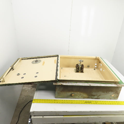 28" x 27" x 8" Wall Mount Electrical Enclosure W/Back Plate