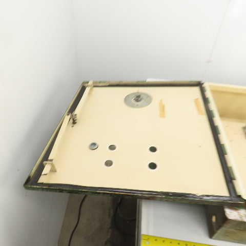 28" x 27" x 8" Wall Mount Electrical Enclosure W/Back Plate