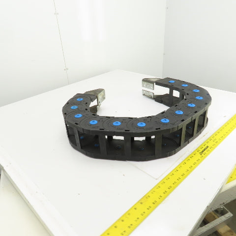 CPS CP 090E R180 57" OAL Cable Carrier Energy Chain 3-1/4 x 3-3/4"  W/Connectors