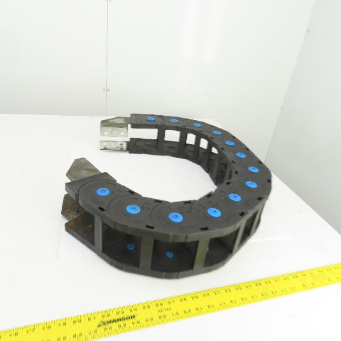 CPS CP 090E R180 57" OAL Cable Carrier Energy Chain 3-1/4 x 3-3/4"  W/Connectors