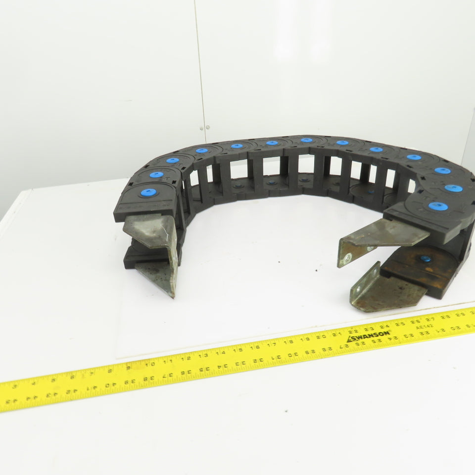 CPS CP 090E R180 57" OAL Cable Carrier Energy Chain 3-1/4 x 3-3/4"  W/Connectors