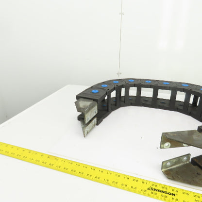 CPS CP 090E R180 57" OAL Cable Carrier Energy Chain 3-1/4 x 3-3/4"  W/Connectors