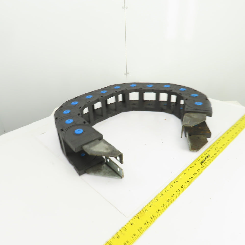CPS CP 090E R180 57" OAL Cable Carrier Energy Chain 3-1/4 x 3-3/4"  W/Connectors
