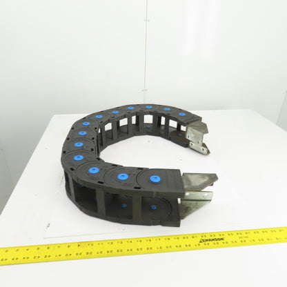 CPS CP 090E R180 57" OAL Cable Carrier Energy Chain 3-1/4 x 3-3/4"  W/Connectors