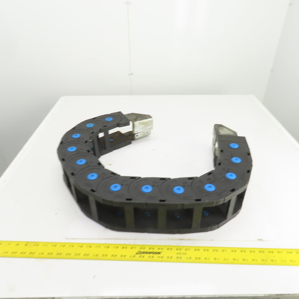 CPS CP 090E R180 57" OAL Cable Carrier Energy Chain 3-1/4 x 3-3/4"  W/Connectors