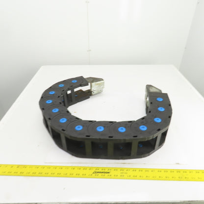 CPS CP 090E R180 57" OAL Cable Carrier Energy Chain 3-1/4 x 3-3/4"  W/Connectors