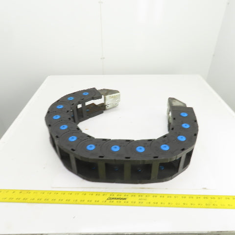 CPS CP 090E R180 57" OAL Cable Carrier Energy Chain 3-1/4 x 3-3/4"  W/Connectors