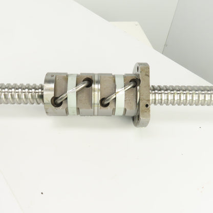 Daewoo DMV-4020 Ball Screw & Nut 40mm OD 12mm Pitch Single Start 61-1/4" OAL