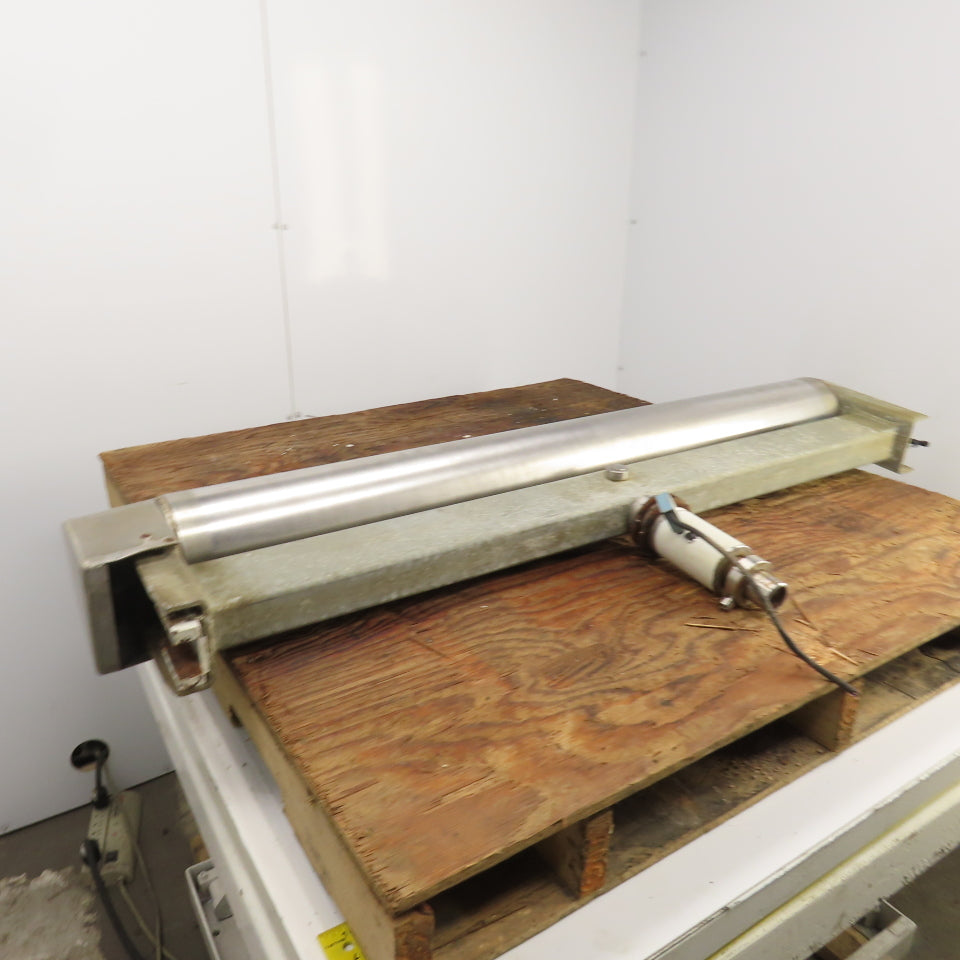 Hans Weber NLC-4V-1100 Upper Steel Roller Assembly 47" W 5.350" OD