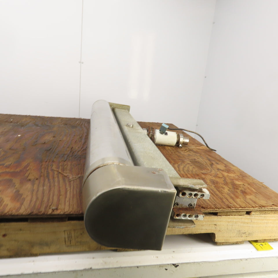 Hans Weber NLC-4V-1100 Upper Steel Roller Assembly 47" W 5.350" OD