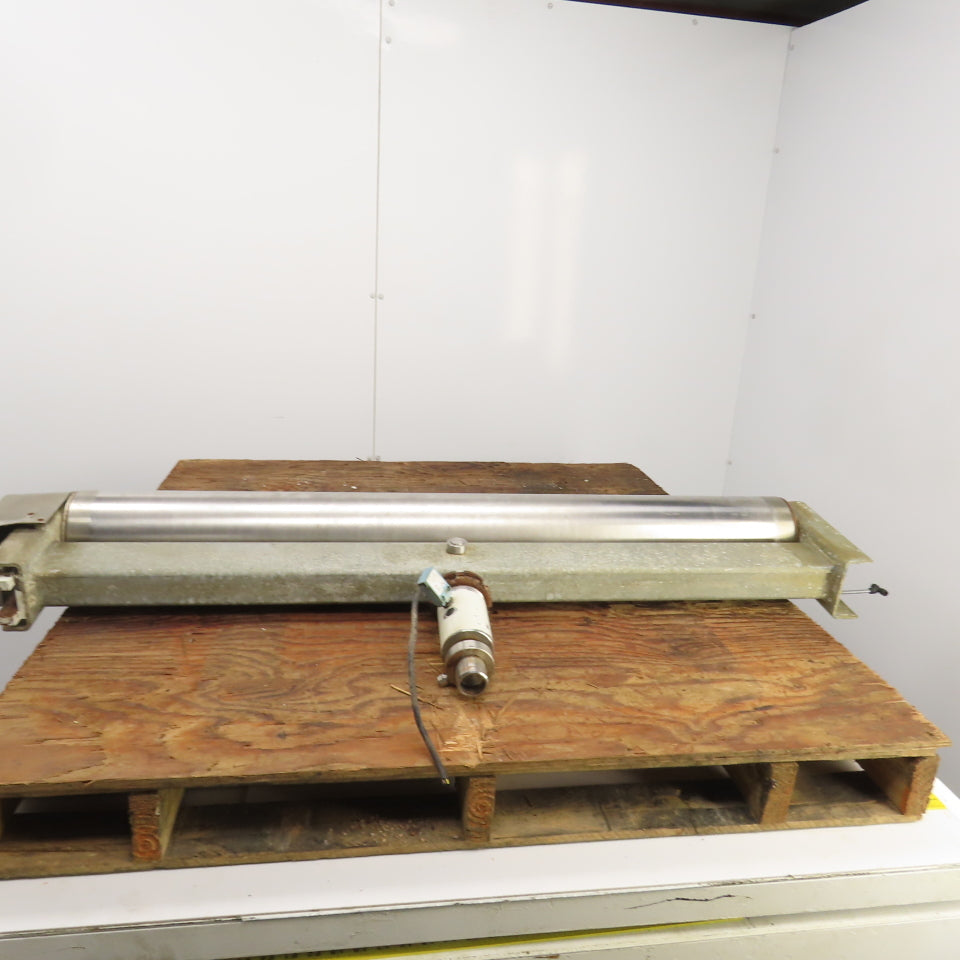 Hans Weber NLC-4V-1100 Upper Steel Roller Assembly 47" W 5.350" OD