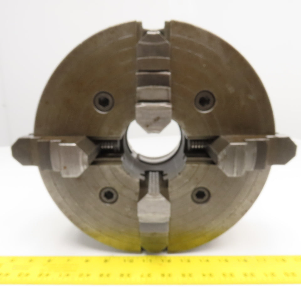Buck Tool 12" Lathe Chuck 4 Jaw Independent W/ Jaws