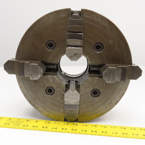 Buck Tool 12" Lathe Chuck 4 Jaw Independent W/ Jaws