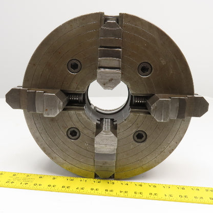 Buck Tool 12" Lathe Chuck 4 Jaw Independent W/ Jaws