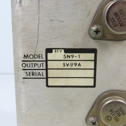 ACDC Electronics 5N9-1 Power Supply 5V @ 9A 100-240VAC Input